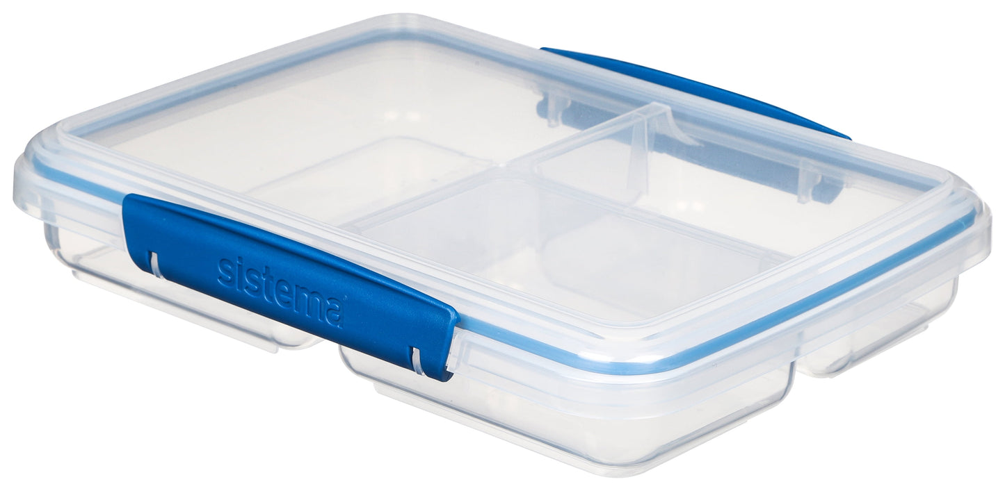 (2 Pack) to GO Multi Split Food Storage Container, 27.7Oz / 820Ml