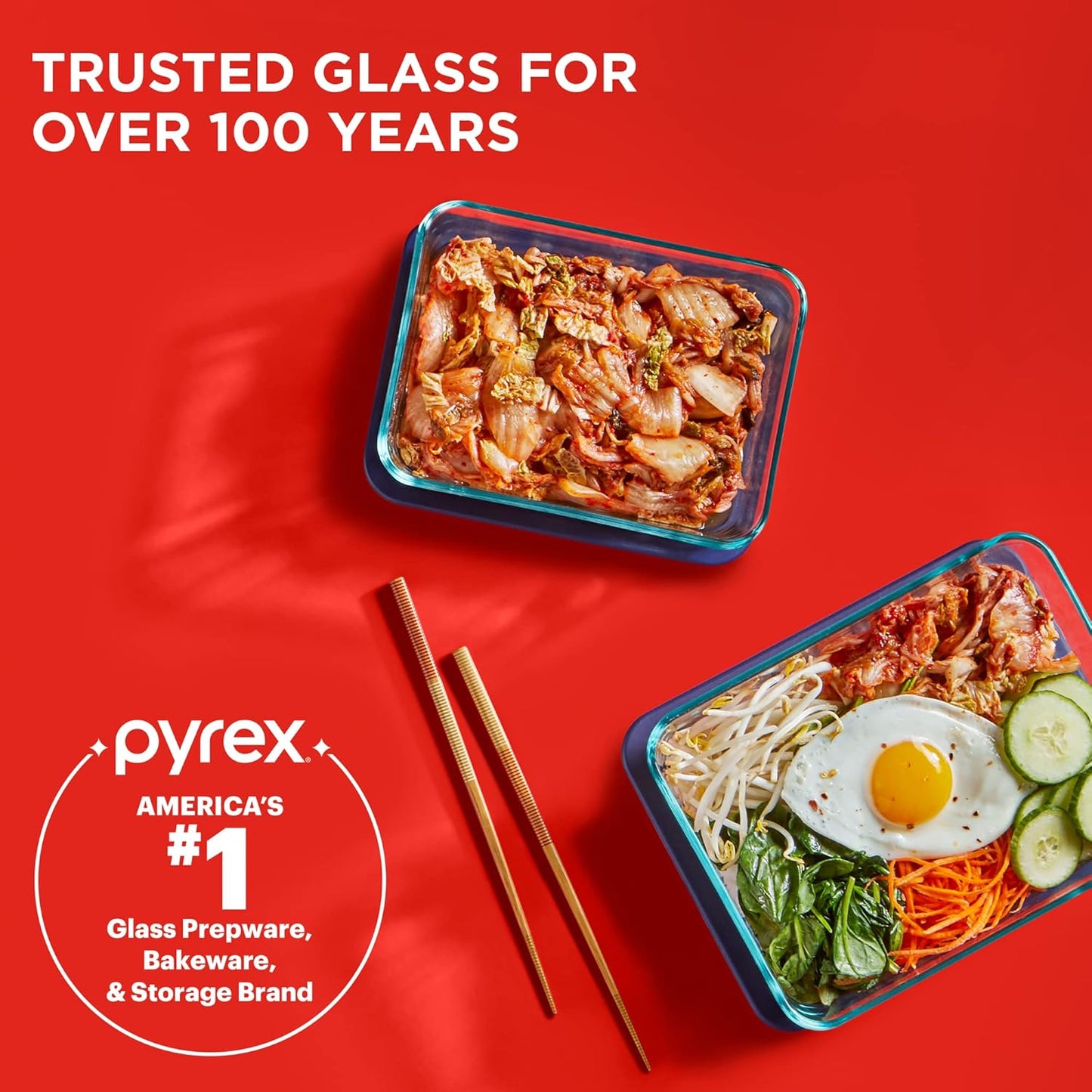 Simply Store (3-Pack) Rectangular Glass Food Storage Containers Set, (3, 6 & 11 Cup) Meal Prep Containers with Bpa-Free Lids, Dishwasher & Microwave Safe