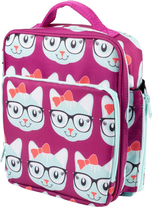 Lunch Box for Kids - Girls and Boys Insulated Lunchbox Bag Tote - Fits Bento Boxes